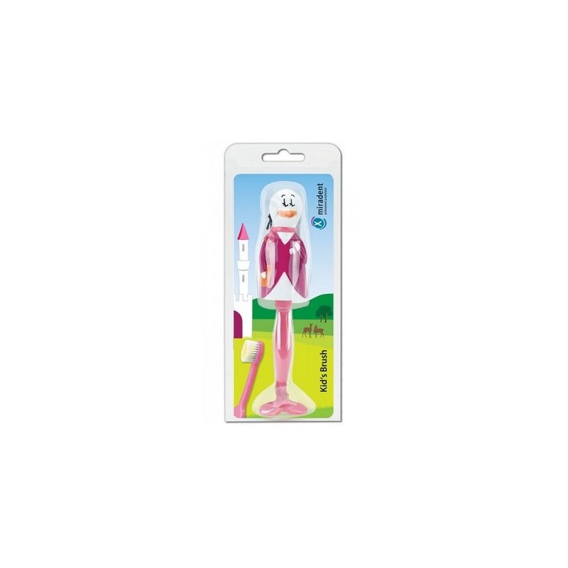 Miradent brosse à dent Kids Brush Rose Canard