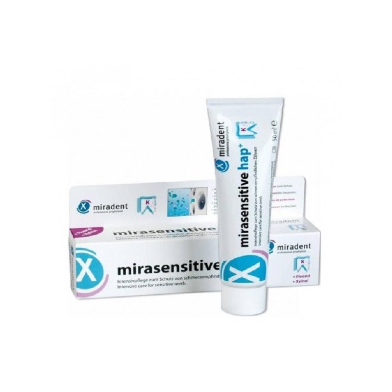 MIRADENT MIRASENSITIVE HAP+ DENTIFRICE 50 ML