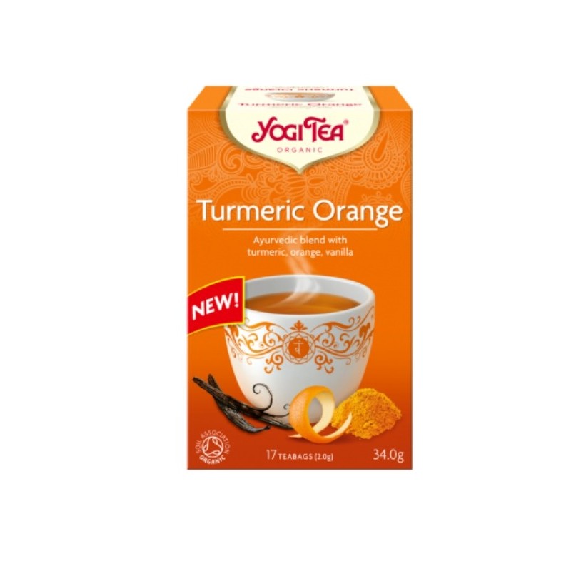 YOGI TEA CURCUMA ORANGE 17 X 2G