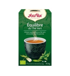 YOGI TEA EQUILIBRE DU THE VERT 17 X 2G
