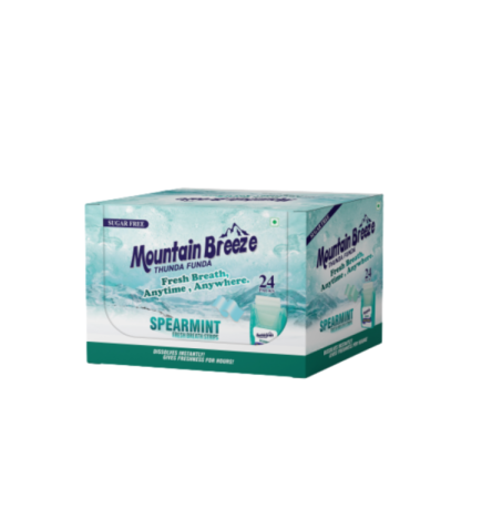 Mountain Breeze Spearmint 24 strips