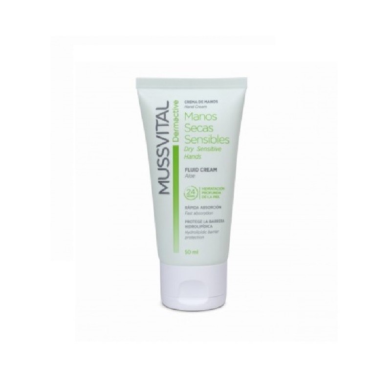 Mussvital creme mains sensibles et seches 50ml