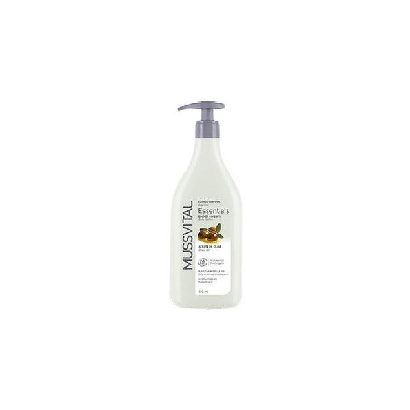 Mussvital essentials lotion corporel olive 400ml