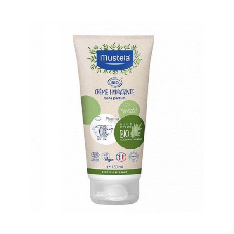 MUSTELA BIO Crème Hydratante Sans Parfum150ml