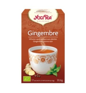 YOGI TEA GINGEMBRE 17 X 2G