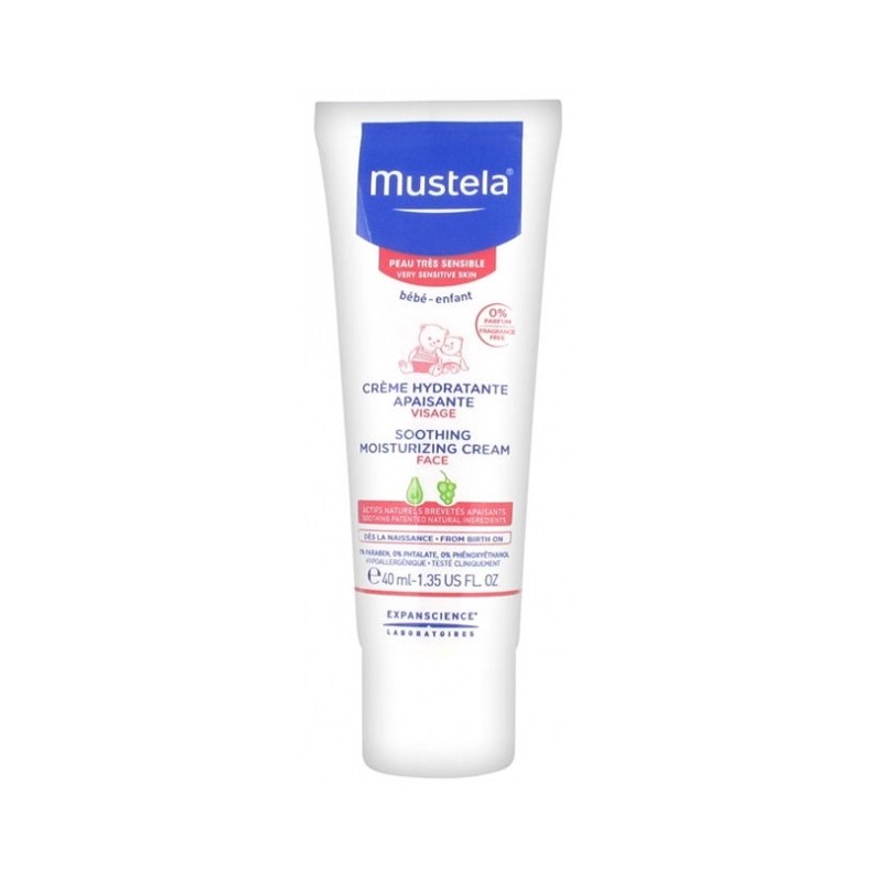 Mustela Crème Hydratante Apaisante – 40 ml