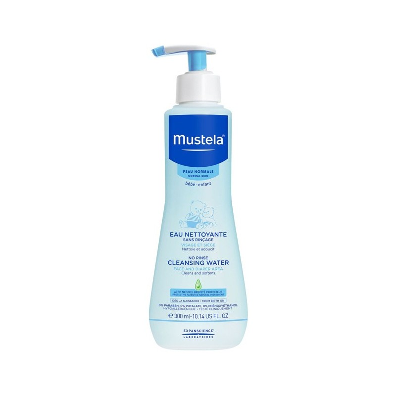Mustela Eau Nettoyante Sans Rinçage – 300 ml
