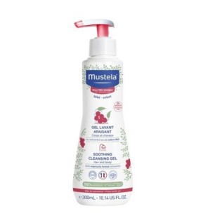 Mustela Gel Lavant Apaisant Corps Et Cheveux Peaux Tres Sensibles  300ml