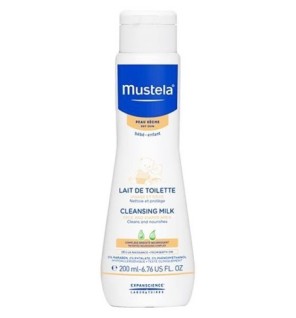 Mustela Lait de Toilette Bébé – 200 ml