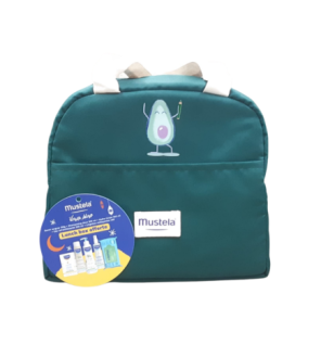 Mustela Lunch Box Savon+ Shampoing 200ml + Eau rafraichissante + Hydra corps 300ml + Lingettes