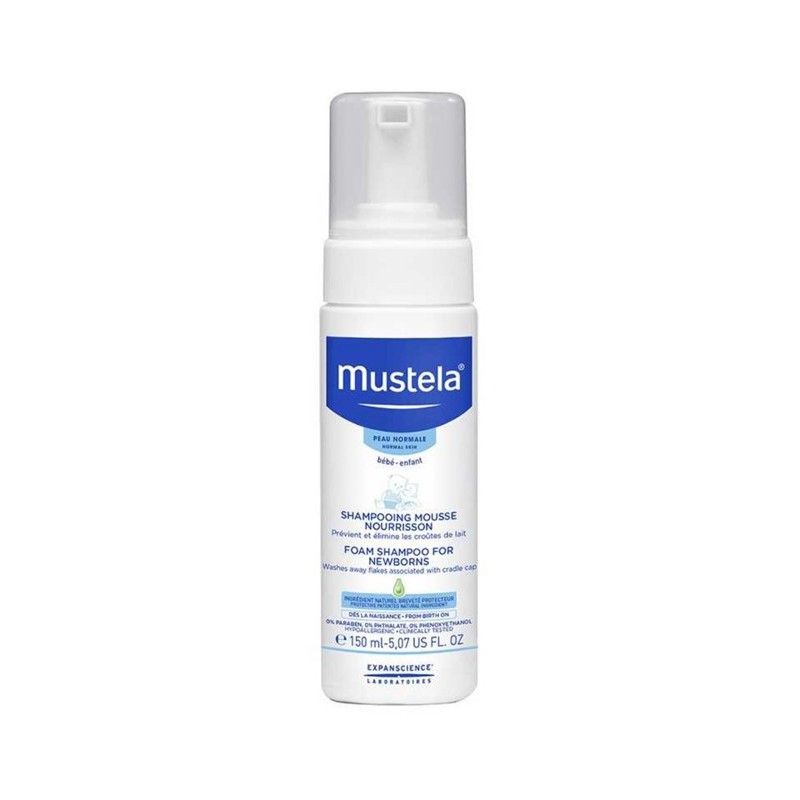 Mustela Shampoing Mousse Nourrisson – 150 ml