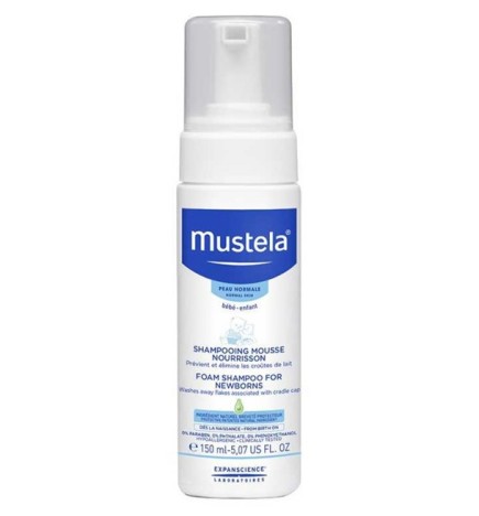 Mustela Shampoing Mousse Nourrisson – 150 ml