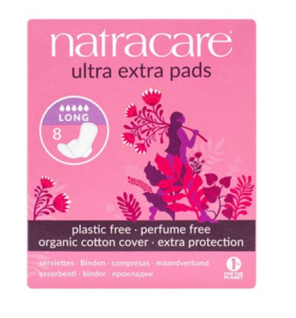 NATRACARE SERVIETTE ULTRA EXTRA LONG 8 Unités
