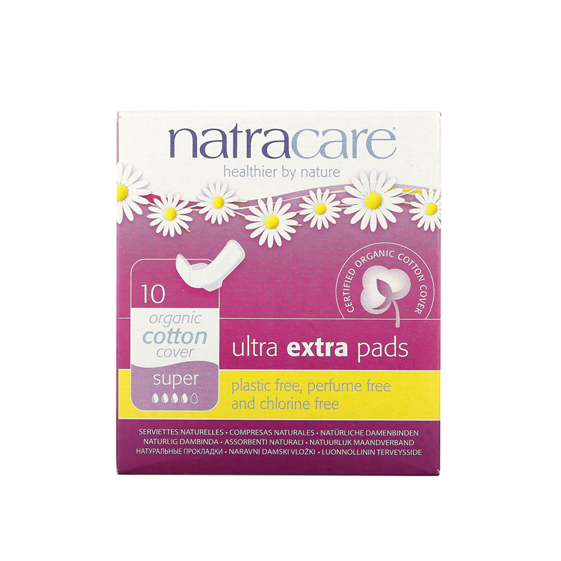 NATRACARE SERVIETTE ULTRA EXTRA SUPER 10 Unités
