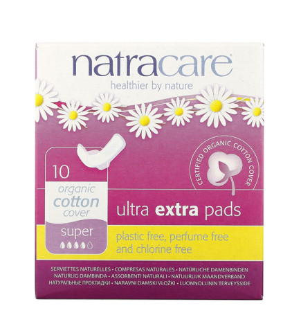 NATRACARE SERVIETTE ULTRA EXTRA SUPER 10 Unités