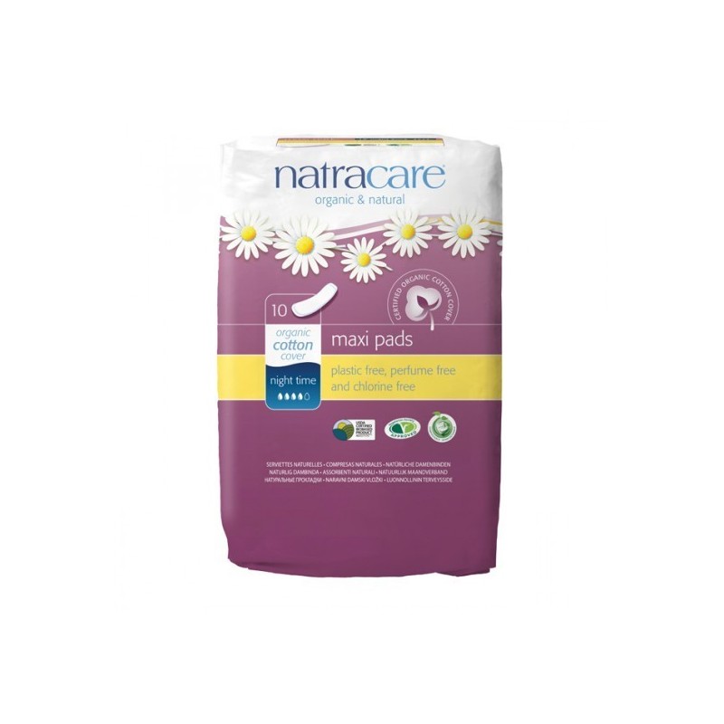 NATRACARE SERVIETTE ULTRA LONG + WINGS 10 Unités