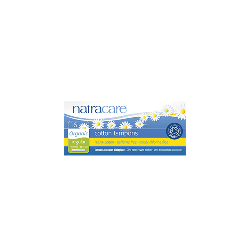 NATRACARE TAMPONS REGULIER AVEC APPLICATEUR 16 Unités