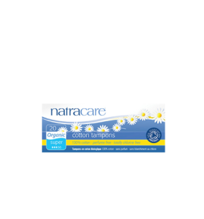 NATRACARE TAMPONS SUPER PLUS SANS APPLICATEUR 20 Unités