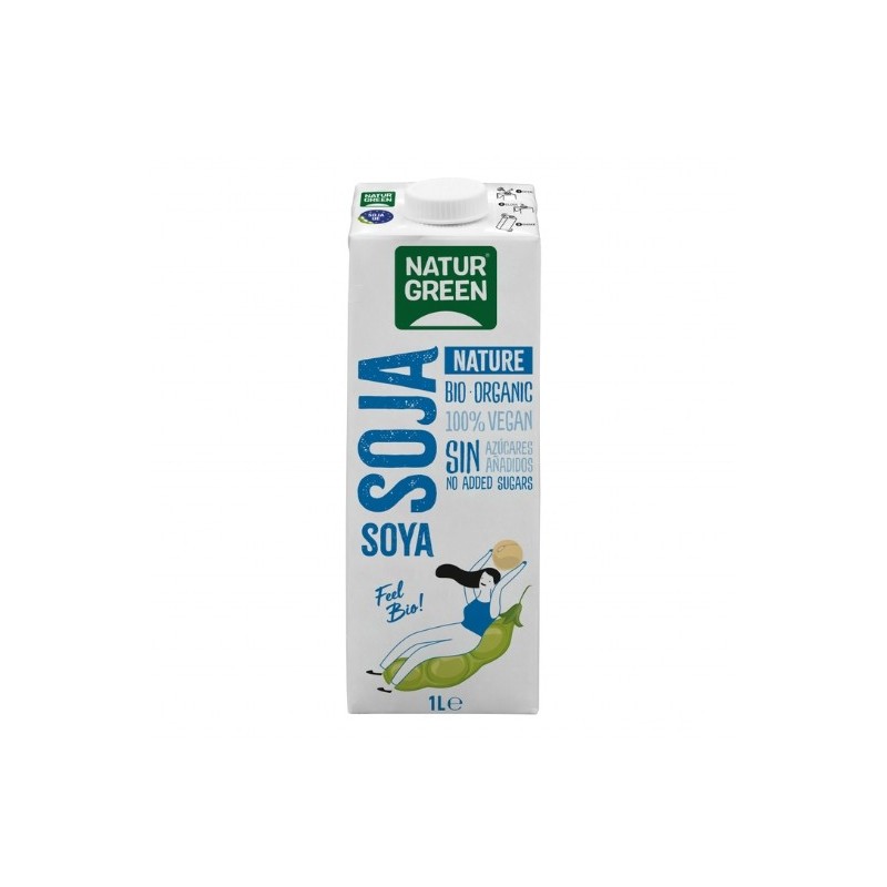 NATUR GREEN BOISSON SOJA NATURE 1L