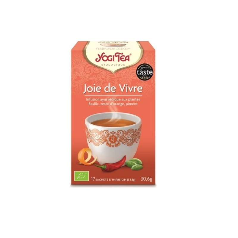 YOGI TEA JOIE DE VIVRE 17 X 2G