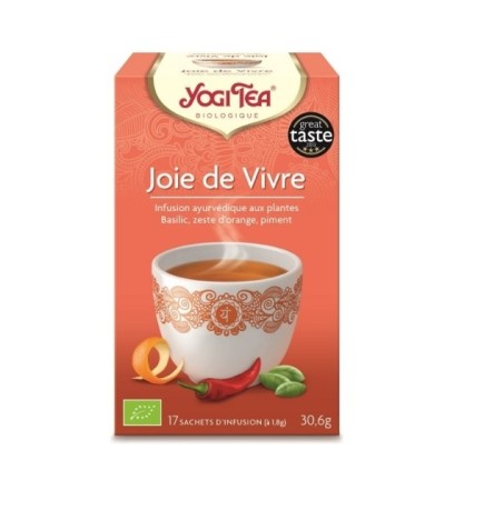 YOGI TEA JOIE DE VIVRE 17 X 2G