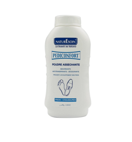 Nature Soin Pediconfort Poudre Assechante 80g