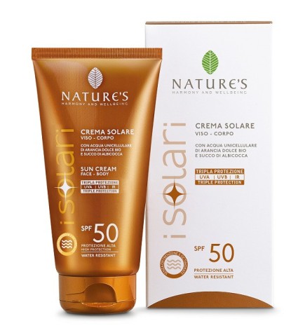 Natures Isolari Ecran Solaire Visage & Corps Spf50 150ml