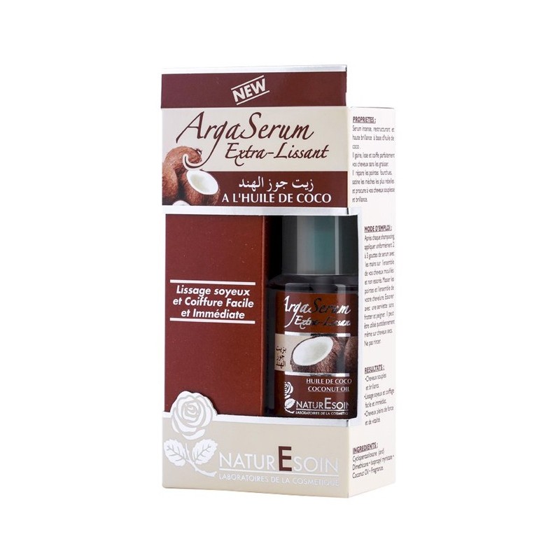 NaturEsoin ArgaSerum à l’Huile de Coco – 50 ml
