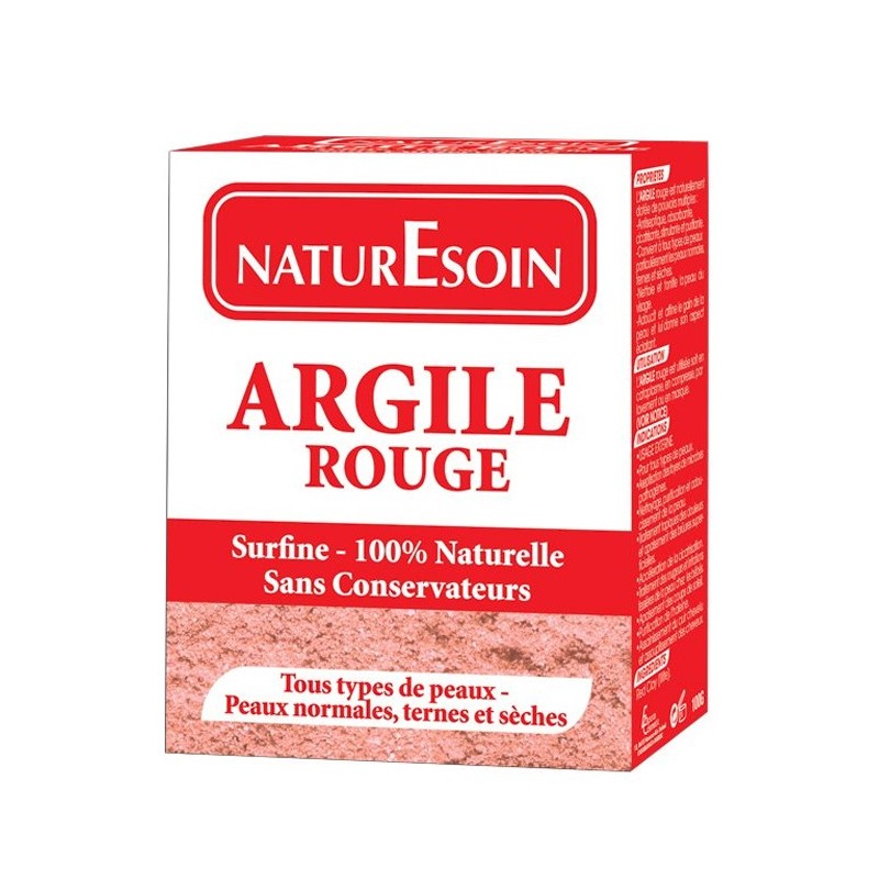 NaturEsoin Argile Rouge – 100 G