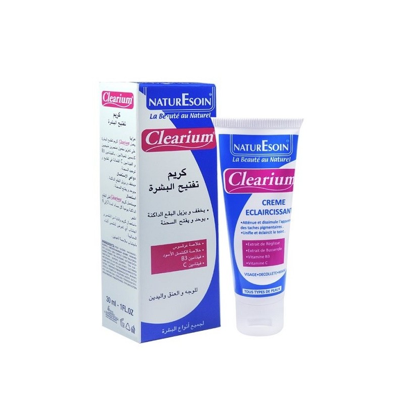 NATURESOIN CLEARIUM Crème éclaircissante 30ml