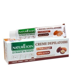 NaturEsoin Crème Dépilatoire à l’Huile d’Argan – 50 ml