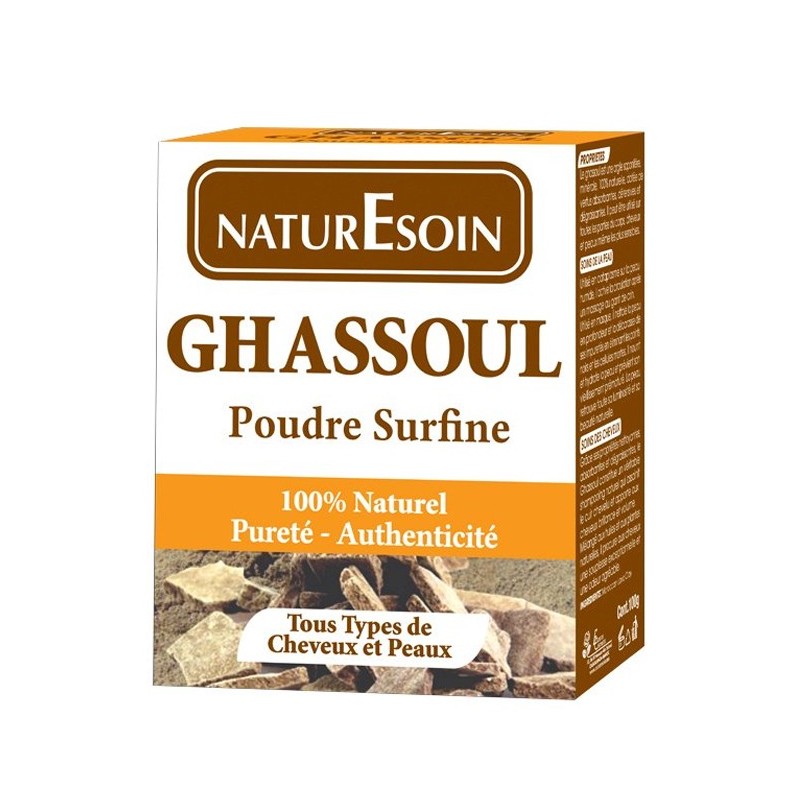 NaturEsoin Ghassoul Poudre Surfine – 100 G