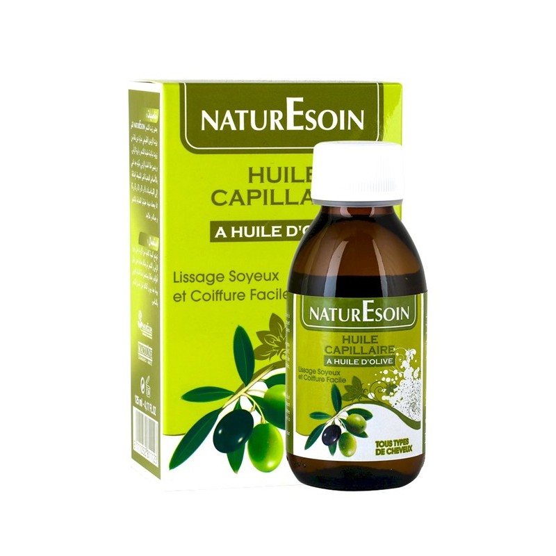 NaturEsoin Huile capillaire a Huile d’Olive – 125 ml