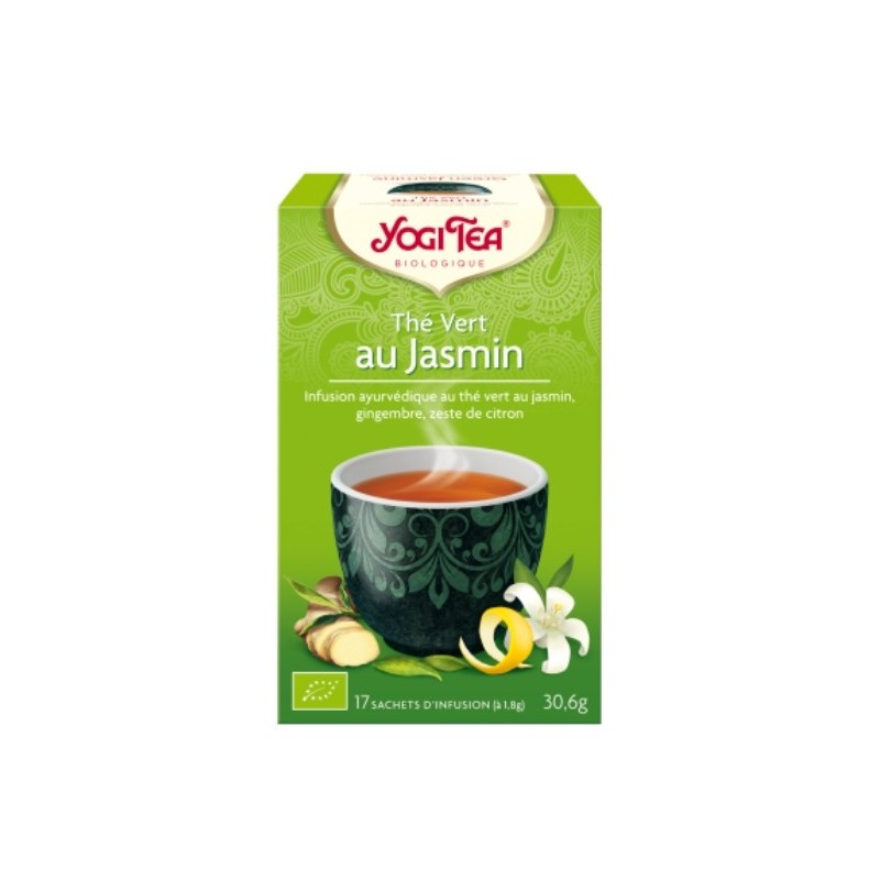 YOGI TEA THE VERT JASMIN 17 X 2G