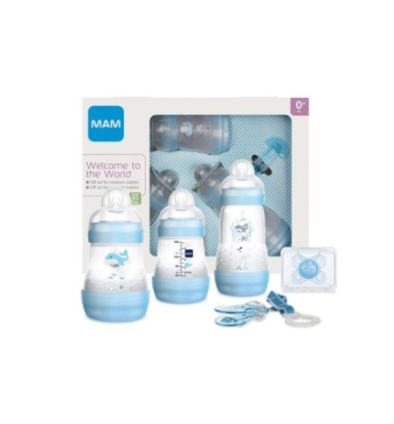 Mam Duo World set +0m  Biberon + Attache Sucette + Sucette +0m