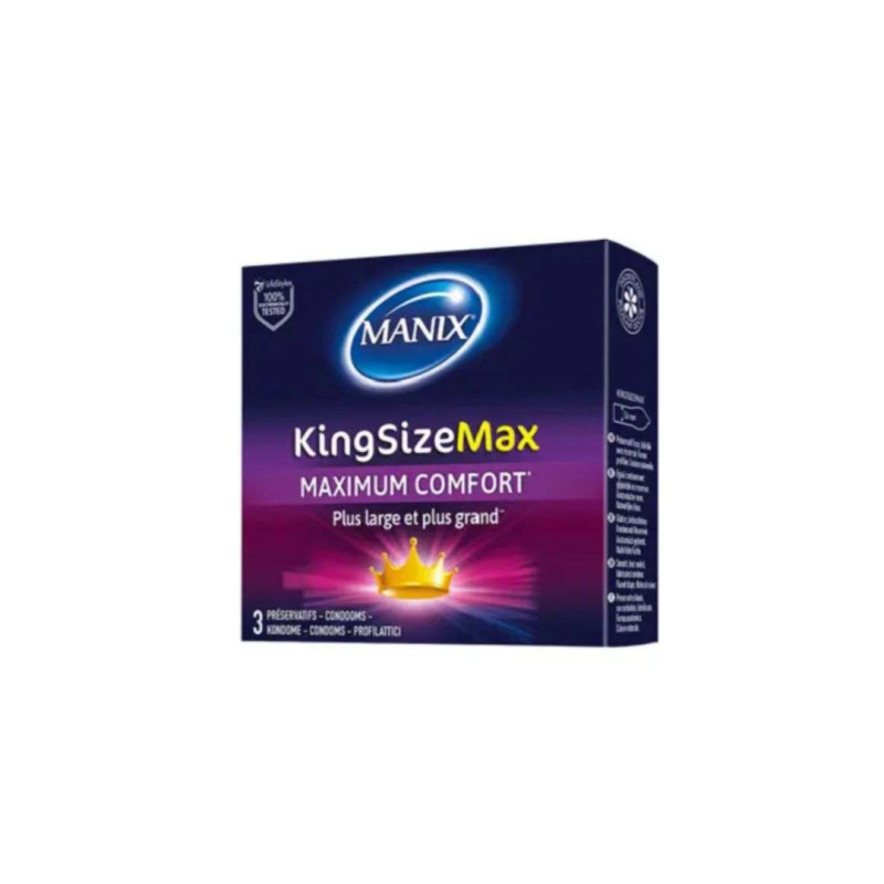 Manix King Size Max – 3 pièces