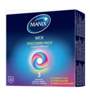 MANIX MIX Boite de 3 Préservatifs