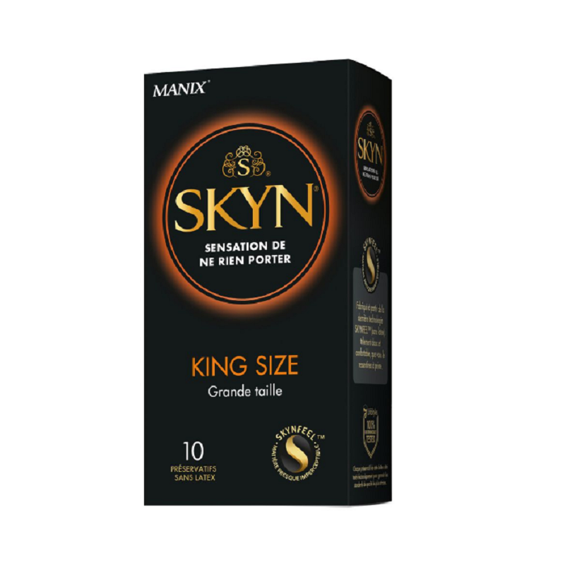 MANIX Skyn King Size – 10 pièces