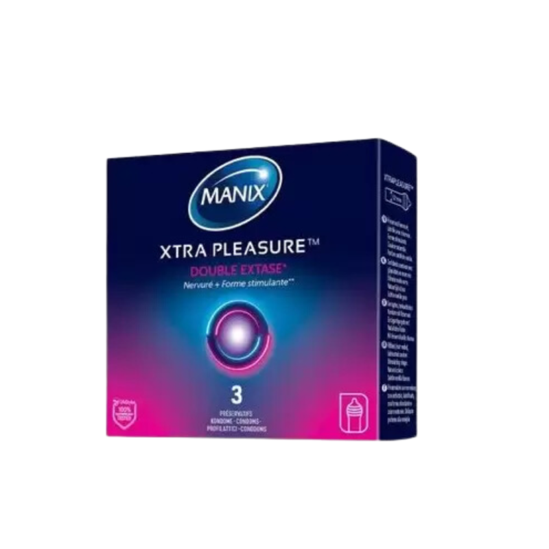 Manix Xtra Pleasure – 3 pièces