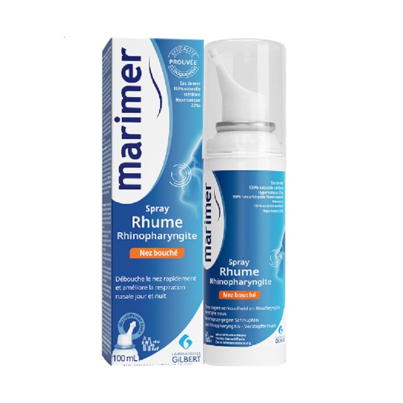 MARIMER Hypertonique Nez bouché – Rhume Sinusite 100ml