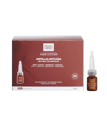 Martiderm Hair System Ampoules Anti-Chute 3ml 28U
