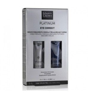 Martiderm platinum contour des yeux 2*10 ml