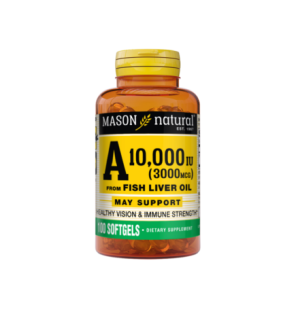Mason Natural A 10000 UI 100 softgels