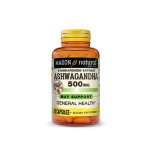 Mason Natural Ashwagandha 500 mg 60 Capsules