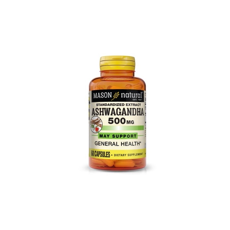 Mason Natural Ashwagandha 500 mg 60 Capsules