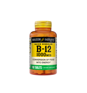 Mason Natural B-12 1000mg 100 tablets 966-100