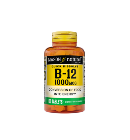 Mason Natural B-12 1000mg 100 tablets 966-100