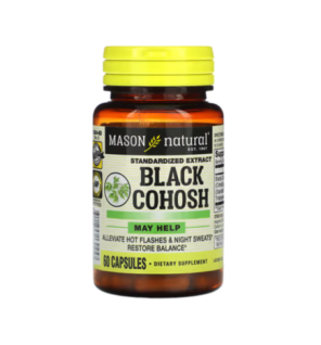 Mason Natural Black Cohosh 60 Capsules