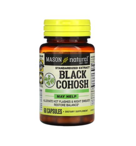 Mason Natural Black Cohosh 60 Capsules