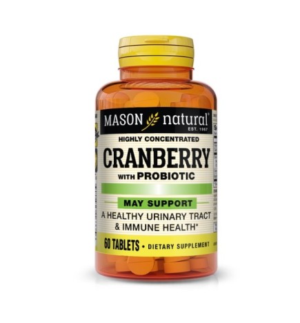 Mason Natural Cranberry with probiotic 60 Tablets 1633-60